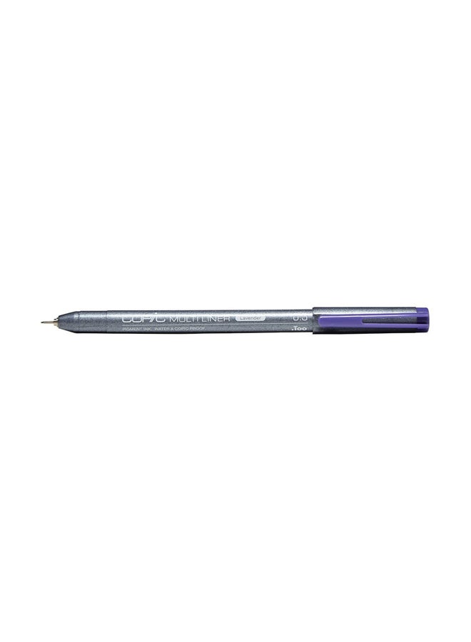 Copic Marker Waterproof Gel-Ink Pen Grey/Purple/White 