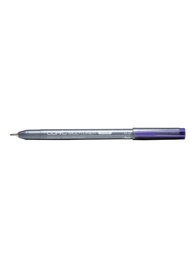 Copic Marker Waterproof Gel-Ink Pen Silver/White/Purple