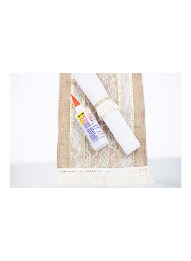 بيكون لاصق فابري تاك بثبات دائم أبيض/أحمر - Image 3