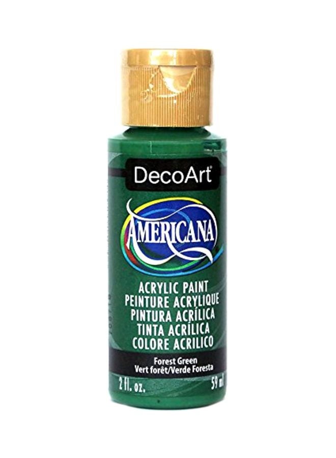 DecoArt Americana Acrylic Paint Forest Green - Image 1