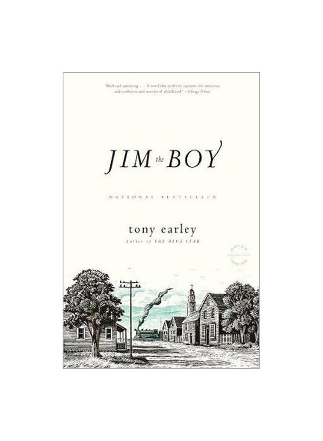 رواية 'Jim the Boy' غلاف ورقي الإنجليزية