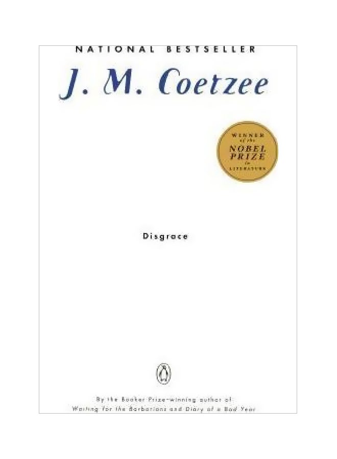 كتاب 'Disgrace' غلاف ورقي الإنجليزية - 1-Nov-00