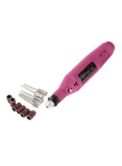 Generic 6 Bits Pen Shape Electric Nail Drill Machine Pink  - Image 3