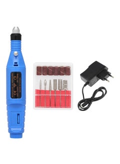 Generic Electric Nail Drill Polish Kit Blue  - Image 1