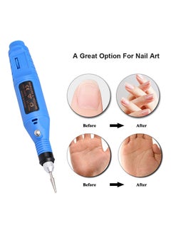 Generic Electric Nail Drill Polish Kit Blue  - Image 2