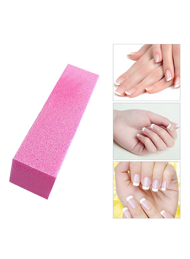 Generic Buffer Buffing Sanding Files Block Nail Art Pink  - Image 2