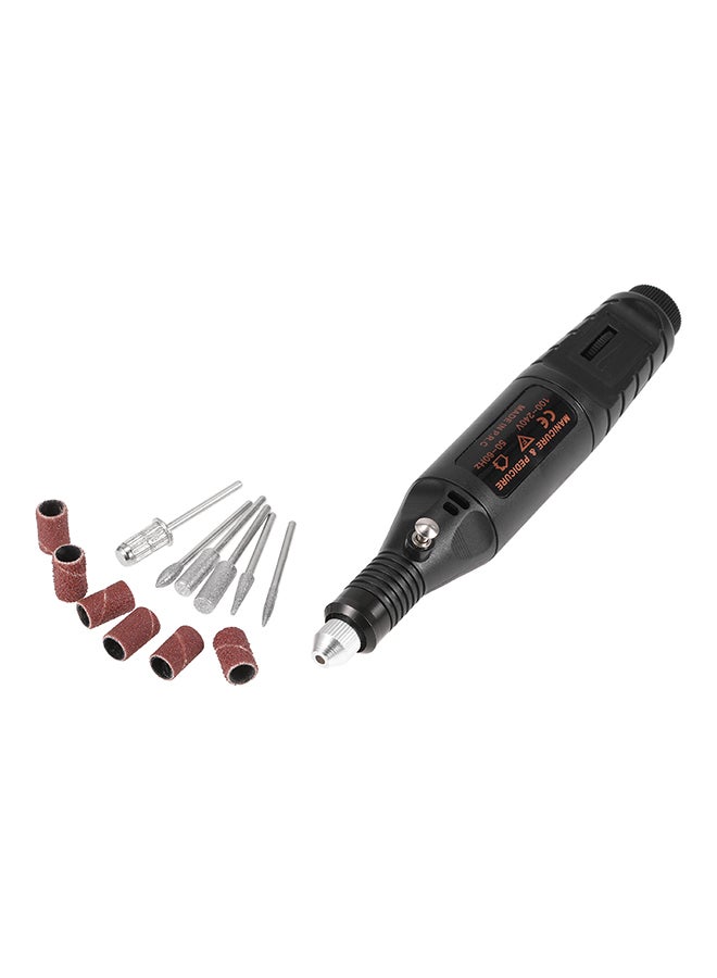 Electric Nail Drill Pedicure And Manicure Machine Black - Image 2