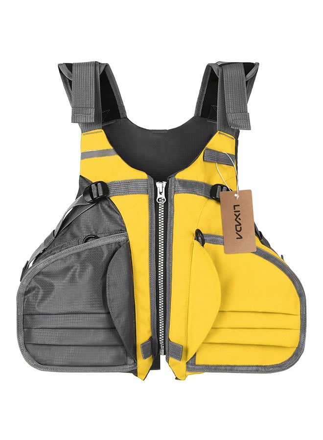 LIXADA Fishing Life Jacket Vest Adjustable Breathable Sailing Waistcoat 706grams