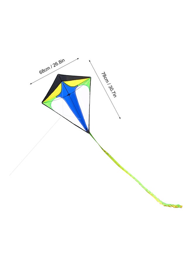 Generic Colorful Rhombus Kite Sport Single Line Flying Kite 55grams  - Image 2