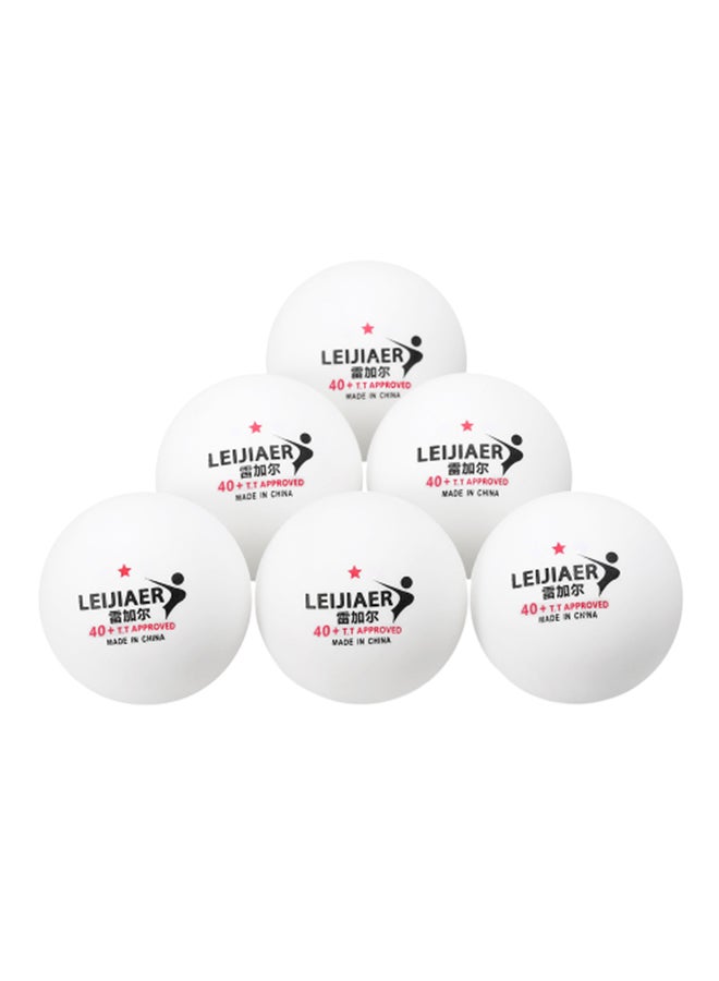 ريجيل كرات بينغ بونغ لتنس الطاولة مكونة من 6 قطع 30جرام