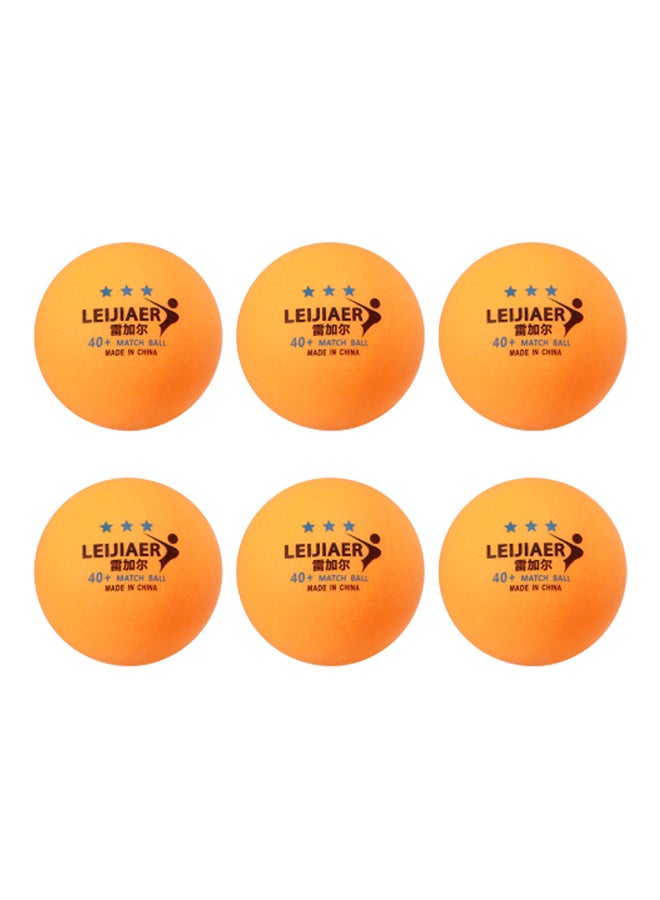 REGAIL 6-Piece Table Tennis Ping Pong Balls 30grams - Image 1