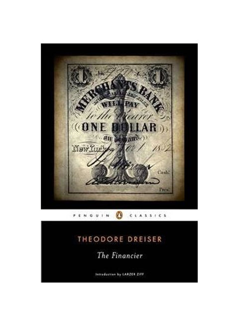The Financier' رواية غلاف ورقي الإنجليزية - 39909