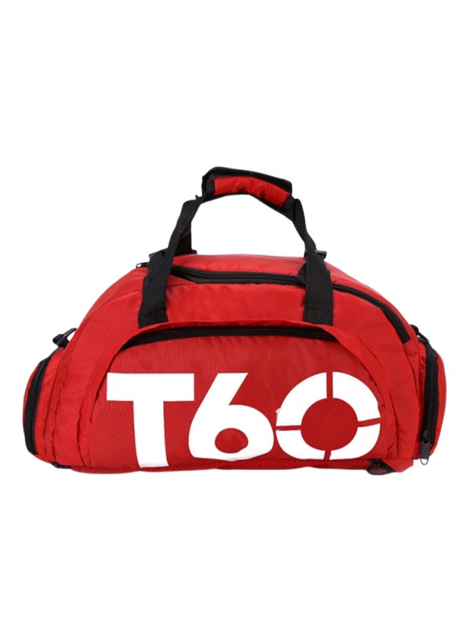 آي تيلكر حقيبة مضادة للماء مناسبة للصالة الرياضية أحمر/أبيض