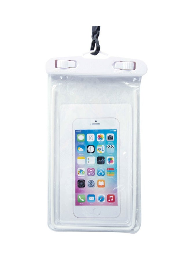 iTelker Waterproof Bag Case Cover For Phone White