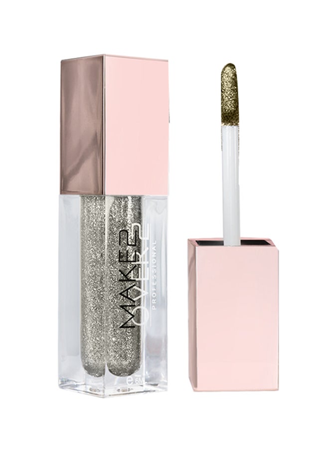 ميك اوفر22 ظلال العيون السائل فضي