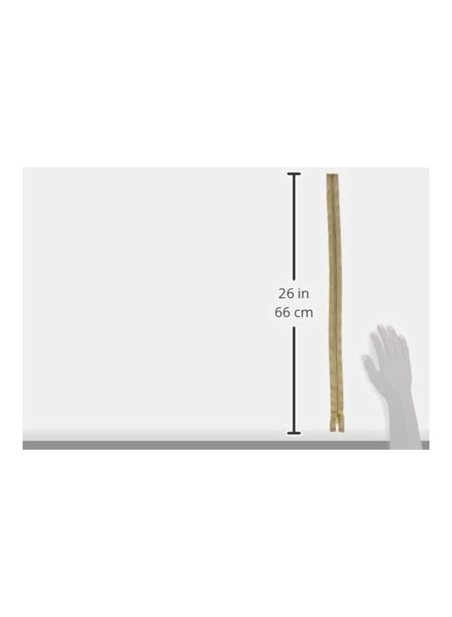 Coats: Thread & Zippers Separating Metal Zipper Dogwood 22inch  - Image 2