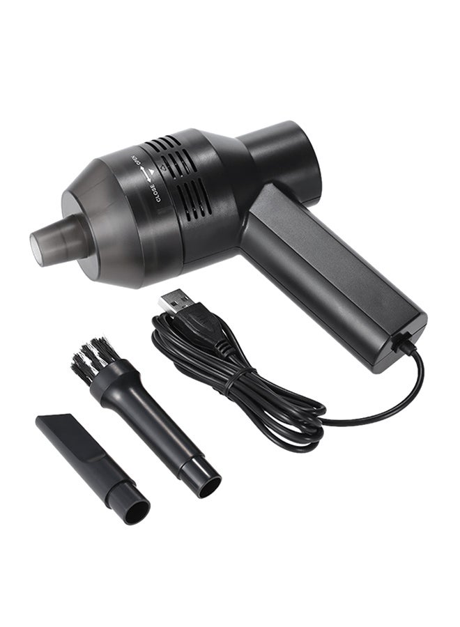 مكنسة كهربائية صغيرة بمنفذ USB H16499 أسود - Image 1
