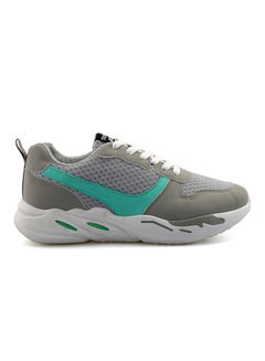 HUSK'SWARE Low Top Mesh Lace Up Fashion Sport Sneakers Grey  - Image 1