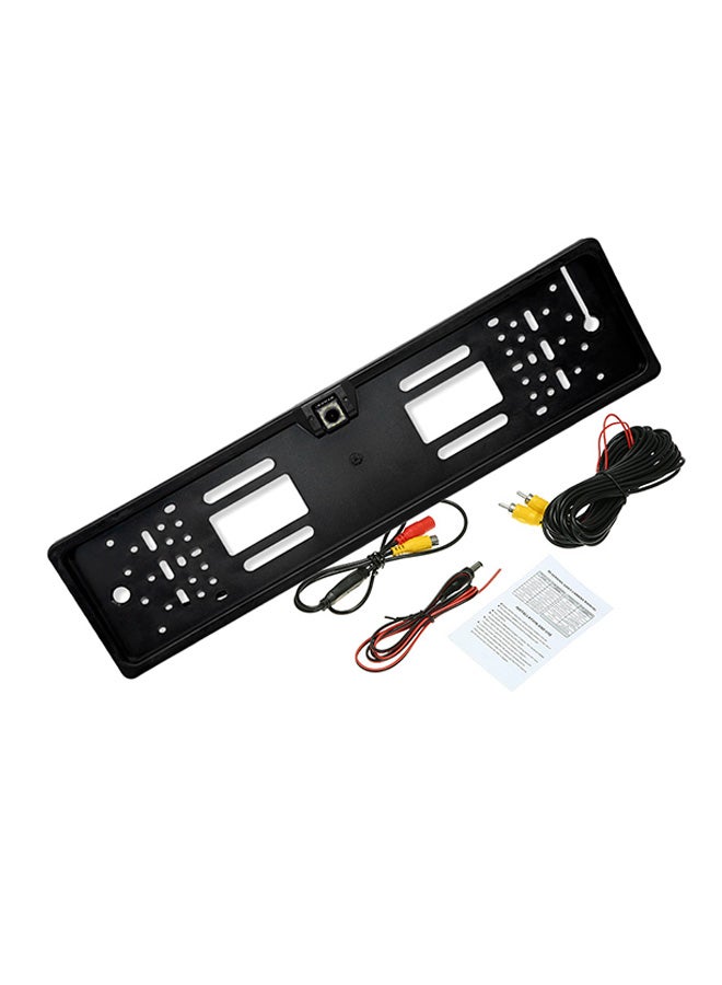 Generic European License Plate Frame Reverse Camera  - Image 1