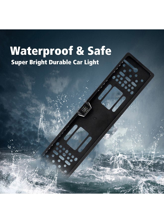 European License Plate Frame Reverse Camera - Image 2