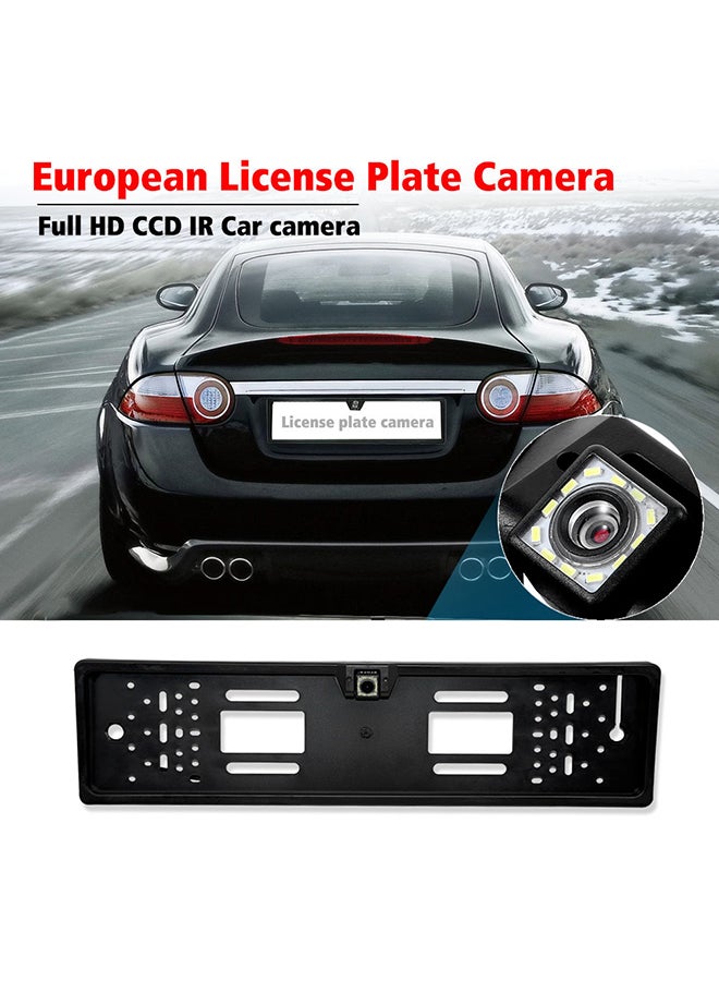 Generic European License Plate Frame Reverse Camera  - Image 3