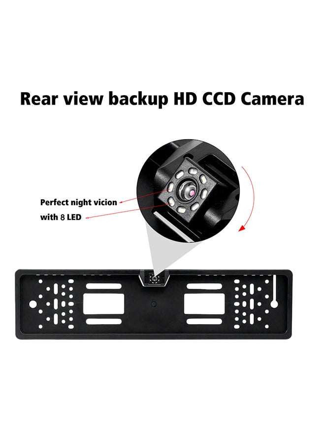 European License Plate Frame Reverse Camera - Image 3