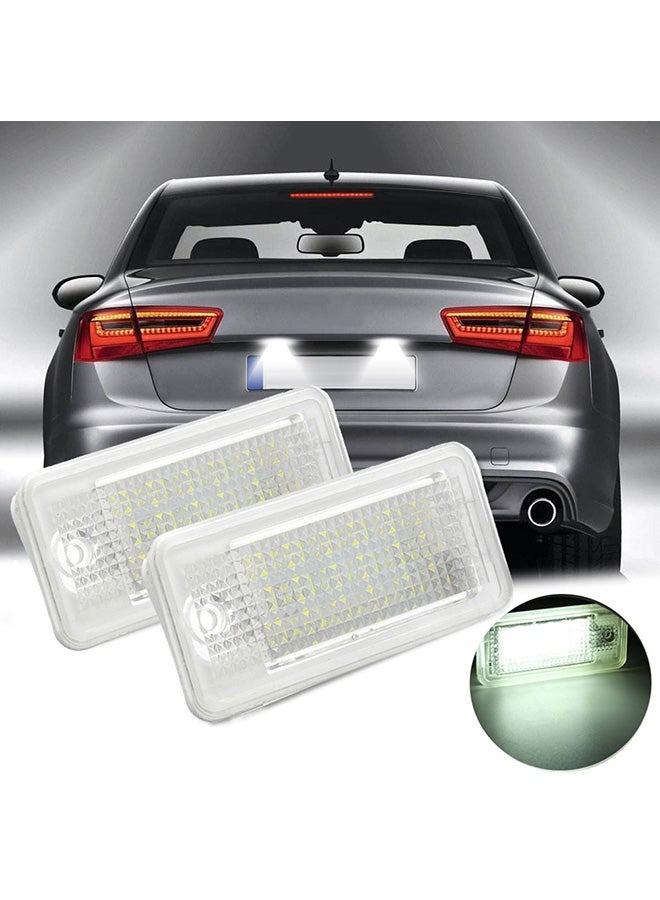 Generic 2-Piece License Number Plate Light Set For BMW - Image 3