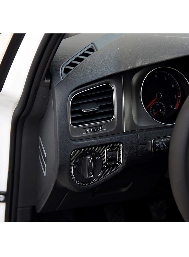 Headlight Switch Button Frame Cover For Volkswagen Golf 7 - Image 4