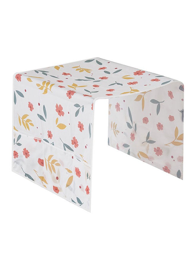 Waterproof Peva Print Refrigerator Cover With Storage Bag Multicolour 130X54cm  - Image 1