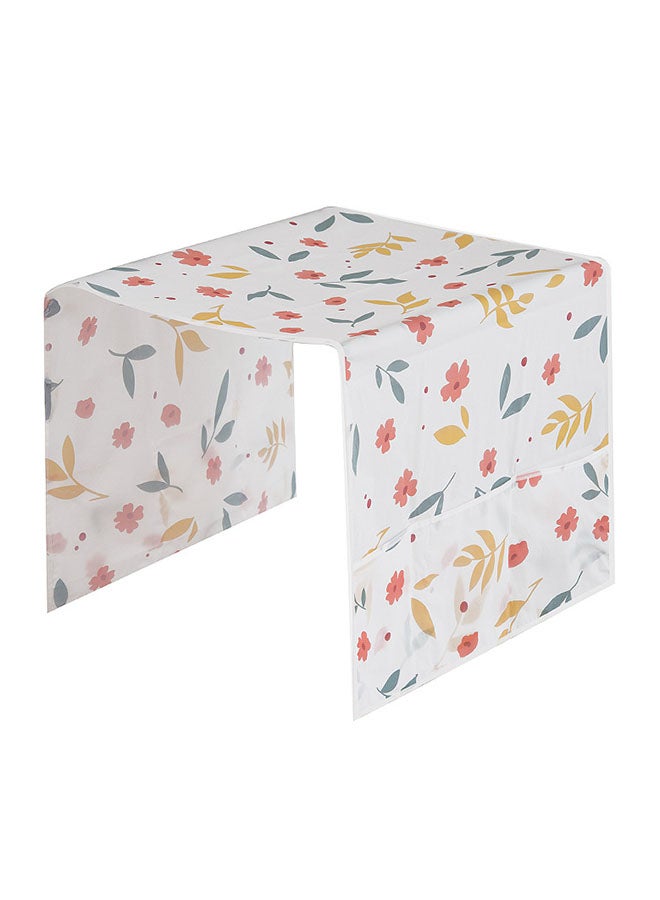 Waterproof Peva Print Refrigerator Cover With Storage Bag Multicolour 130X54cm  - Image 2