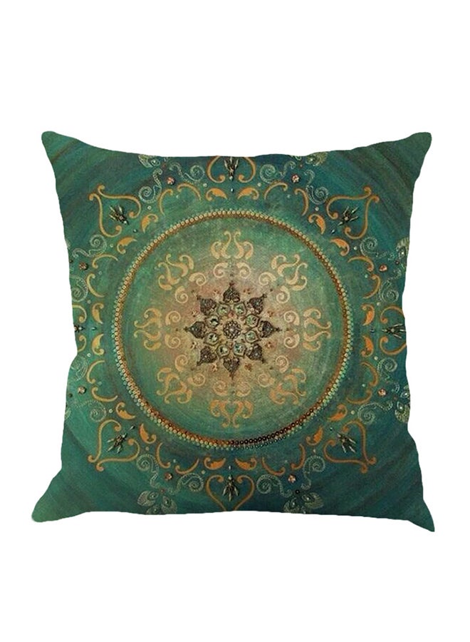 Bohemia Printed Cushion Cover Green 45x48cm