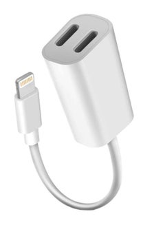 EVERDIGI Dual Splitter Lightning Cable Adapter White  - Image 3