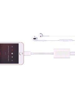 Generic Dual Splitter Lightning Cable Adapter White  - Image 3