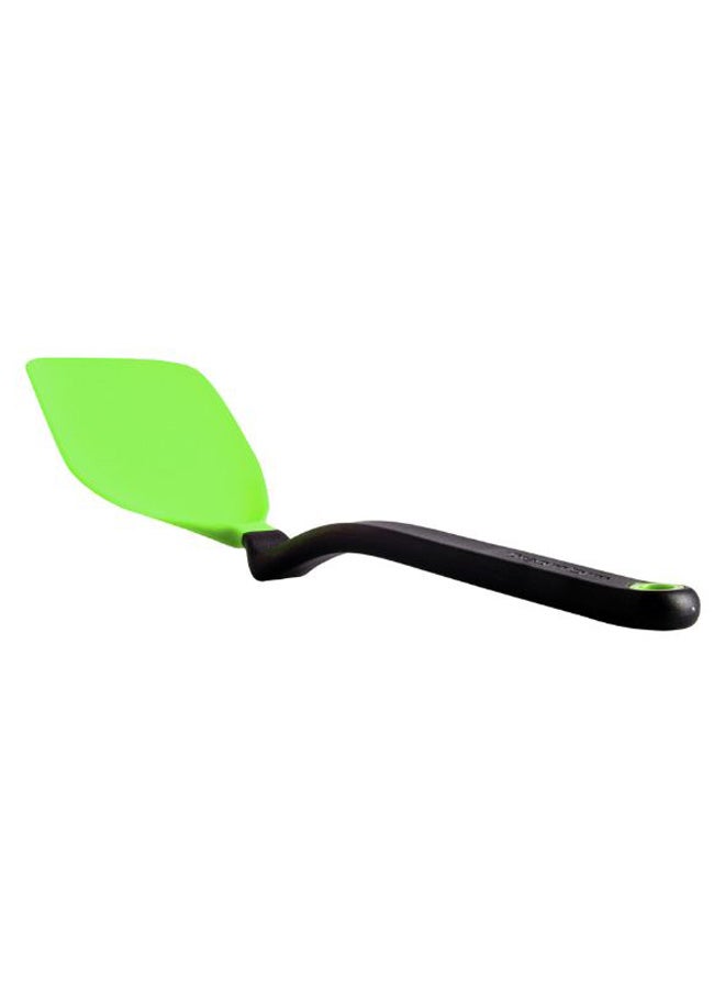 Dreamfarm Dreamfarm Chopula 12-Inch Spatula, Non-Stick Safe, Super Flexible, Sit-Up Design, Strong Flat Edge for Easy Food Separation, Heat Resistant, Green Cooking Spatula Green/Black 29.5x8.6x1cm  - Image 1