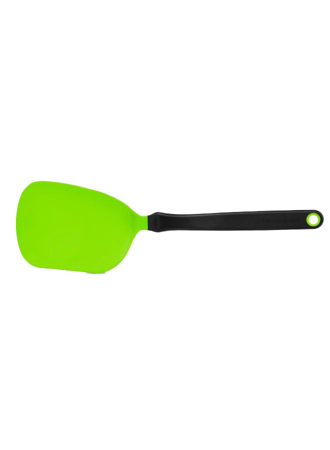 Dreamfarm Dreamfarm Chopula 12-Inch Spatula, Non-Stick Safe, Super Flexible, Sit-Up Design, Strong Flat Edge for Easy Food Separation, Heat Resistant, Green Cooking Spatula Green/Black 29.5x8.6x1cm  - Image 2
