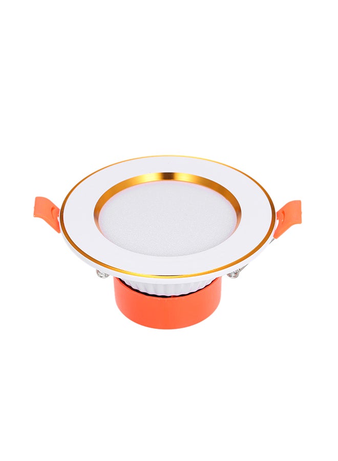 3 Colour LED Round Ceiling Light Orange/White 0.097kg  - Image 4