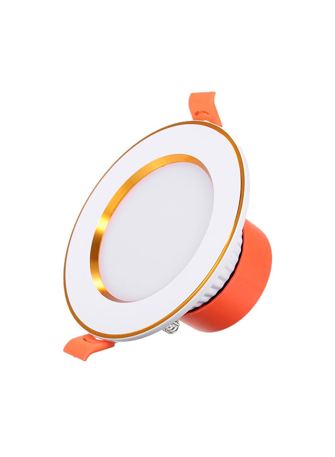 3 Colour LED Round Ceiling Light Orange/White 0.097kg  - Image 3