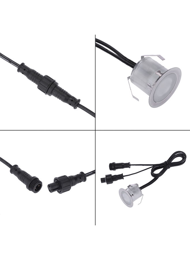 Generic 10-Piece Underground LED Deck Lights Multicolour 0.678kg  - Image 3