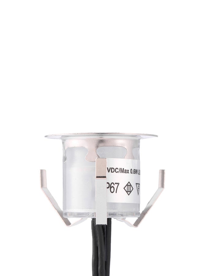10-Piece Underground LED Deck Lights Multicolour 0.678kg  - Image 1