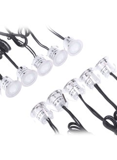 Generic 10-Piece Underground LED Deck Lights Multicolour 0.678kg  - Image 3