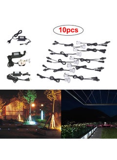Generic 10-Piece Underground LED Deck Lights Multicolour 0.678kg  - Image 4