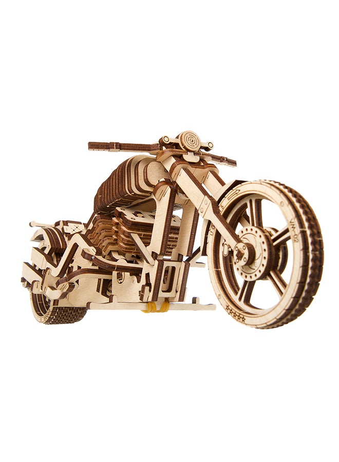 UGEARS 189 Parts Bike VM-02 3D Wooden Puzzle Mechanical Model 189 - Image 2
