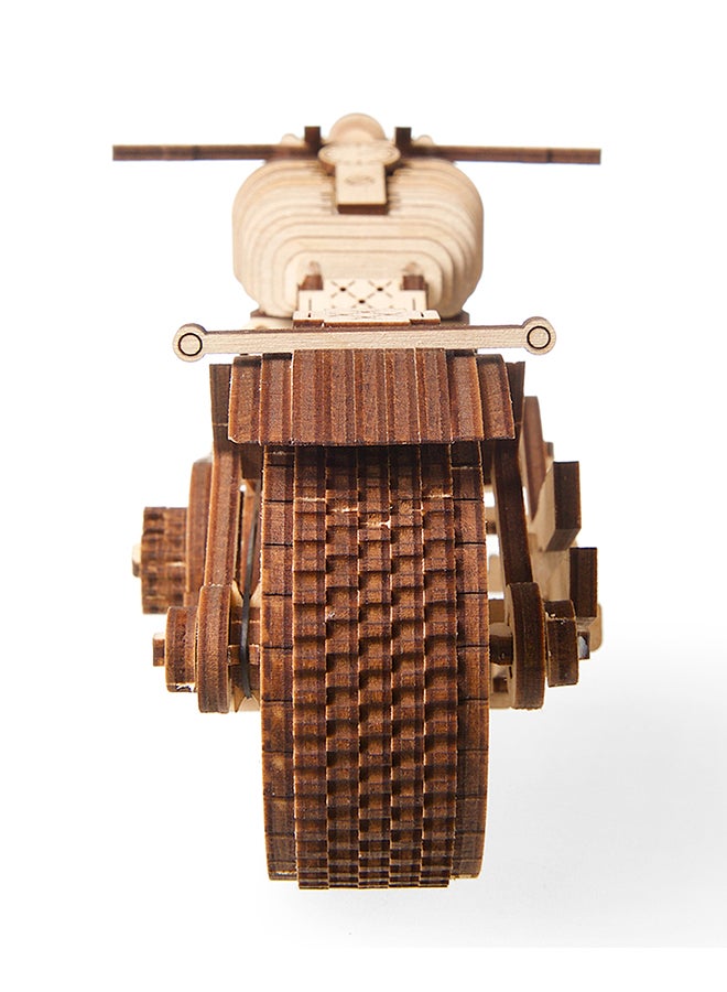 UGEARS 189 Parts Bike VM-02 3D Wooden Puzzle Mechanical Model 189 - Image 3