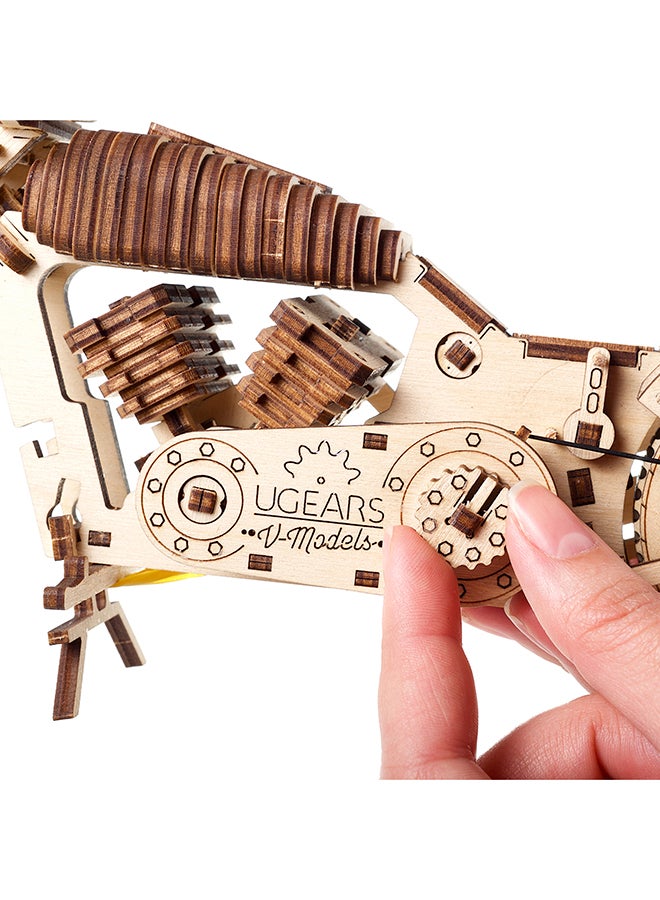 UGEARS 189 Parts Bike VM-02 3D Wooden Puzzle Mechanical Model 189 - Image 5