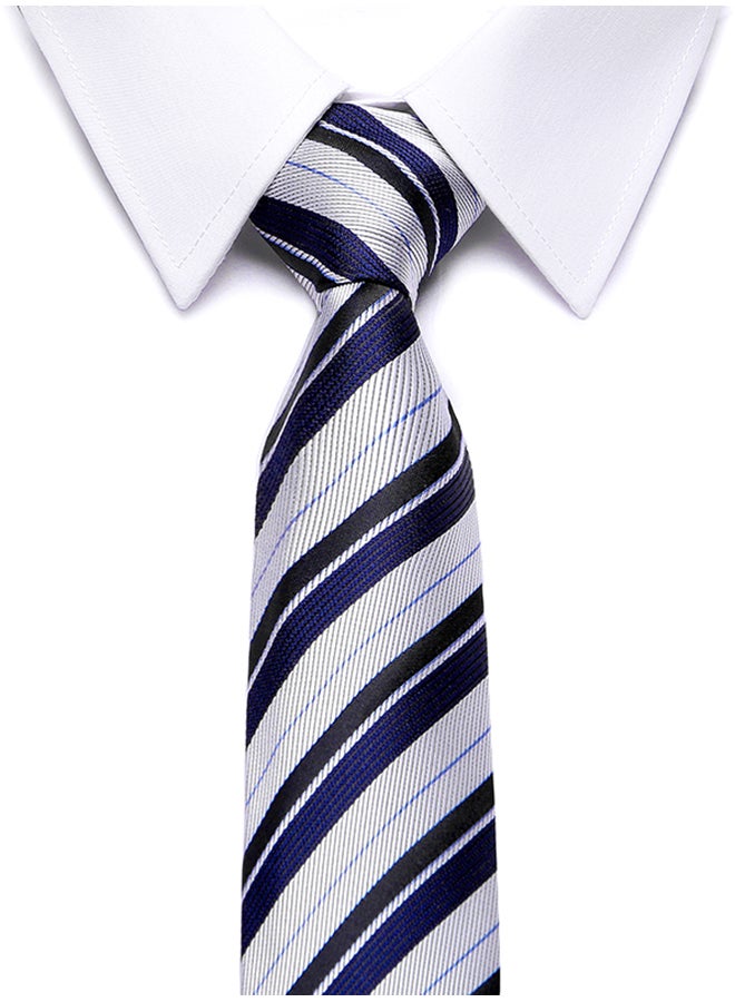 Polyester Necktie grey - Image 2