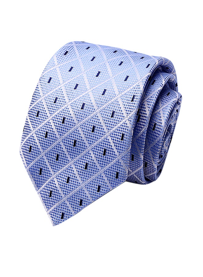 Polyester Necktie light blue - Image 1