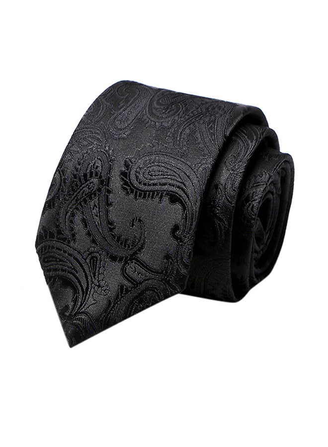 Generic Polyester Necktie black  - Image 1