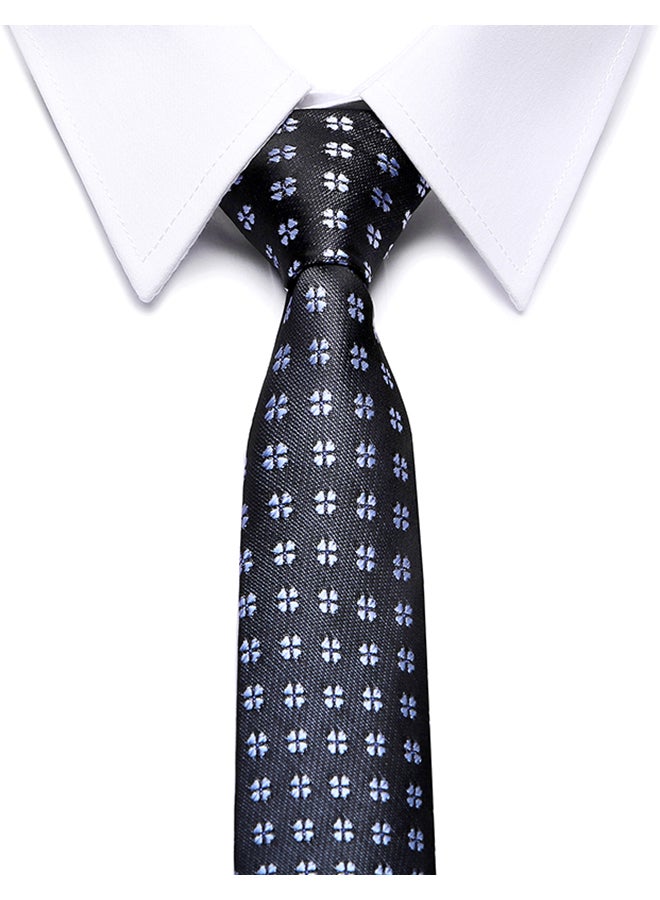 Polyester Necktie black - Image 2