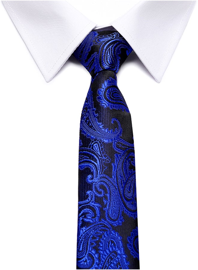 Polyester Necktie Blue - Image 2