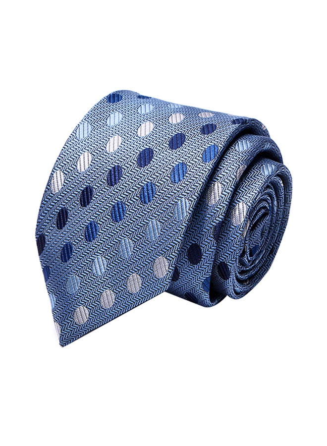 Polyester Necktie light blue - Image 1